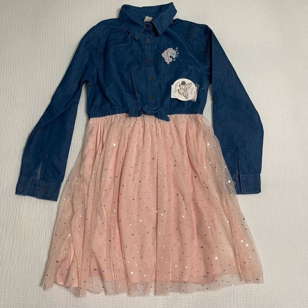 Sweet Butterfly Girls Fall/Winter Unicorn Dress